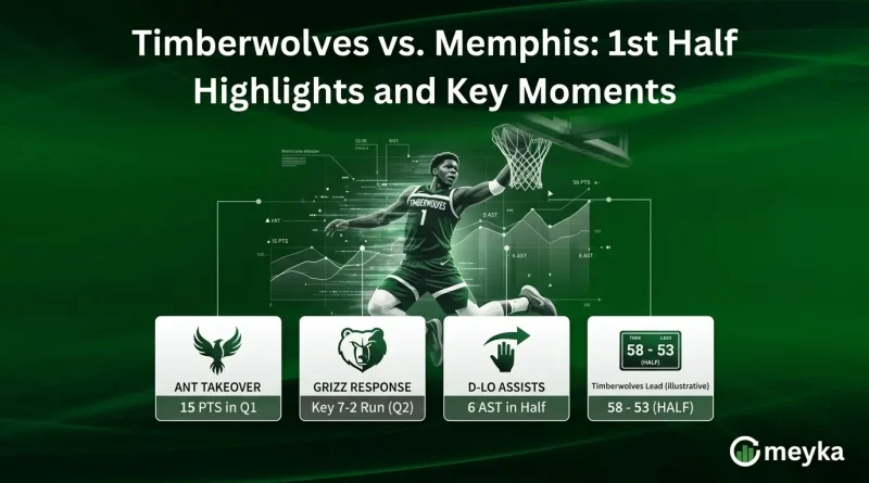 Timberwolves vs. Memphis: 1st Half Highlights and Key Moments