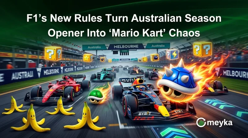 F1’s New Rules Turn Australian Season Opener Into ‘Mario Kart’ Chaos