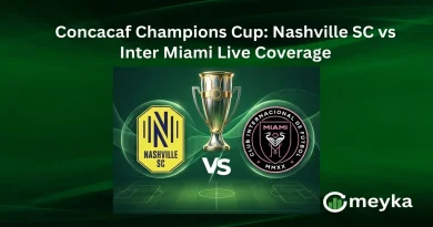 Concacaf Champions Cup: Nashville SC vs Inter Miami Live Coverage