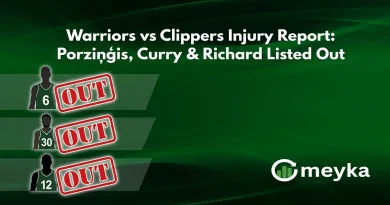 Warriors vs Clippers Injury Report: Porziņģis, Curry & Richard Listed Out