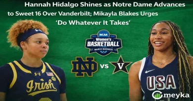 Hannah Hidalgo Shines as Notre Dame Advances to Sweet 16 Over Vanderbilt; Mikayla Blakes Urges ‘Do Whatever It Takes’