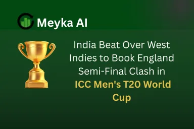 India Beat Over West Indies to Book England Semi-Final Clash in ICC Men's T20 World Cup