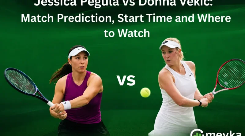 Jessica Pegula vs Donna Vekic
