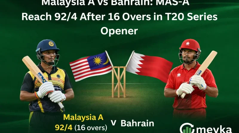 Malaysia A vs Bahrain