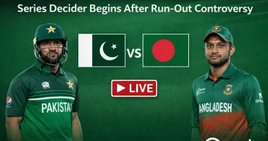 Pakistan vs Bangladesh 3rd ODI Live Series Decider Begins After Run-Out Controversy