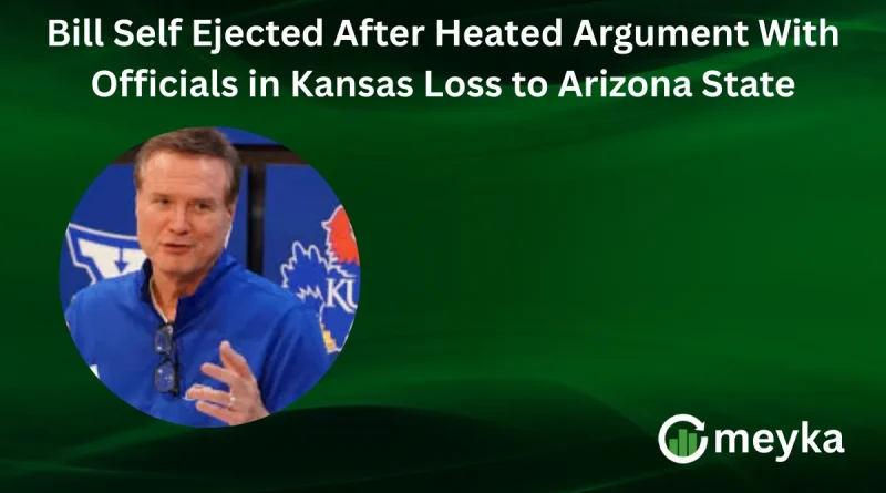 Bill Self Ejected After Heated Argument With Officials in Kansas Loss to Arizona State