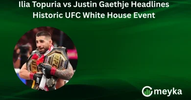 Ilia Topuria vs Justin Gaethje Headlines Historic UFC White House Event