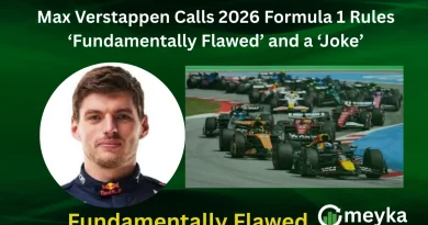 Max Verstappen Calls 2026 Formula 1 Rules ‘Fundamentally Flawed’ and a ‘Joke’