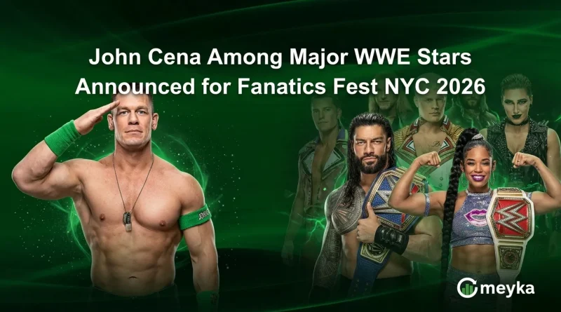 John Cena Among Major WWE Stars Announced for Fanatics Fest NYC 2026