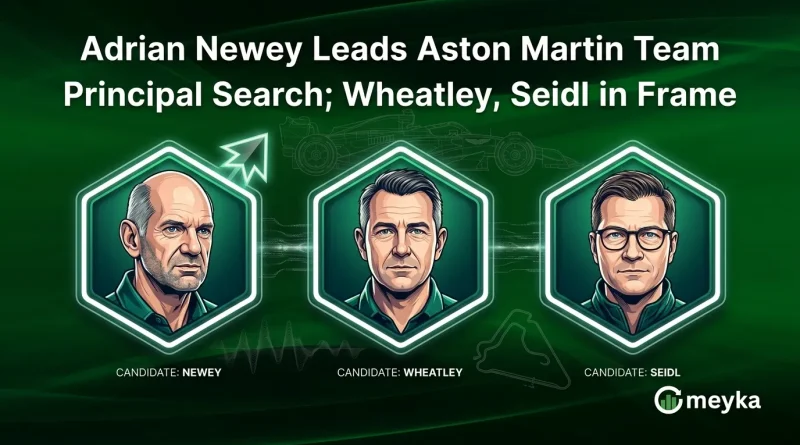 Adrian Newey Leads Aston Martin Team Principal Search; Wheatley, Seidl in Frame