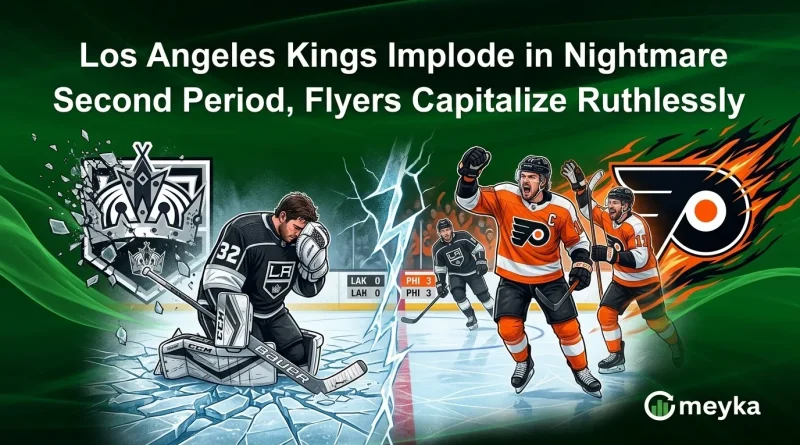 Los Angeles Kings Implode in Nightmare Second Period, Flyers Capitalize Ruthlessly