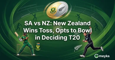 SA vs NZ: New Zealand Wins Toss, Opts to Bowl in Deciding T20