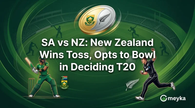 SA vs NZ: New Zealand Wins Toss, Opts to Bowl in Deciding T20