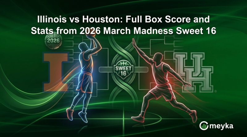 Illinois vs Houston: Full Box Score and Stats from 2026 March Madness Sweet 16