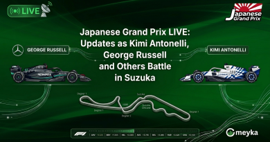 Japanese Grand Prix LIVE: Updates as Kimi Antonelli, George Russell and Others Battle in Suzuka