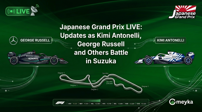 Japanese Grand Prix LIVE: Updates as Kimi Antonelli, George Russell and Others Battle in Suzuka