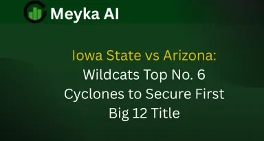 Iowa State vs Arizona: Wildcats Top No. 6 Cyclones to Secure First Big 12 Title