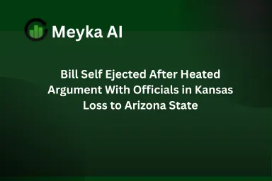 Bill Self Ejected After Heated Argument With Officials in Kansas Loss to Arizona State