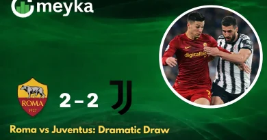 Roma vs Juventus: Dramatic Draw Keeps Champions League Race Alive