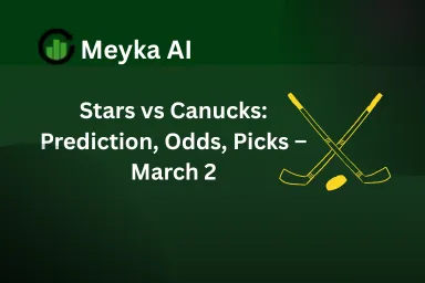 Stars vs Canucks: Prediction, Odds, Picks – March 2