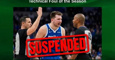 Luka Dončić Suspended One Game Following 16th Technical Foul of the Season