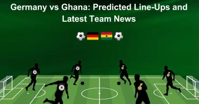 Germany vs Ghana: Predicted Line-Ups and Latest Team News