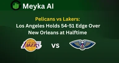 Pelicans vs Lakers: Los Angeles Holds 54-51 Edge Over New Orleans at Halftime