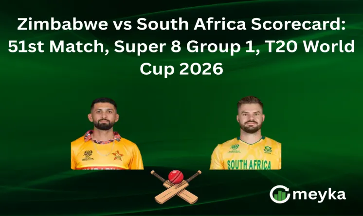Zimbabwe vs South Africa Scorecard: 51st Match, Super 8 Group 1, T20 World Cup 2026