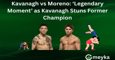 Kavanagh vs Moreno: ‘Legendary Moment’ as Kavanagh Stuns Former Champion