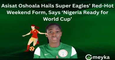 Asisat Oshoala Hails Super Eagles’ Red-Hot Weekend Form, Says ‘Nigeria Ready for World Cup’