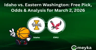 Idaho vs. Eastern Washington: Free Pick, Odds & Analysis for March 2, 2026