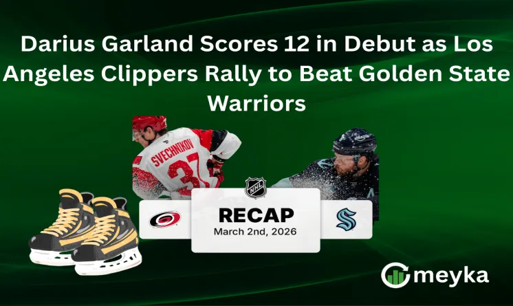 Daccord’s 35-Stop Performance Powers Kraken Past Hurricanes, Snaps 12-Game Point Streak