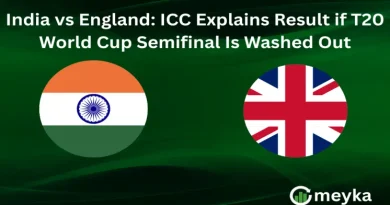 India vs England: ICC Explains Result if T20 World Cup Semifinal Is Washed Out