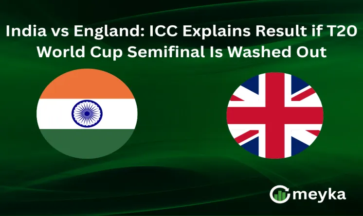 India vs England: ICC Explains Result if T20 World Cup Semifinal Is Washed Out