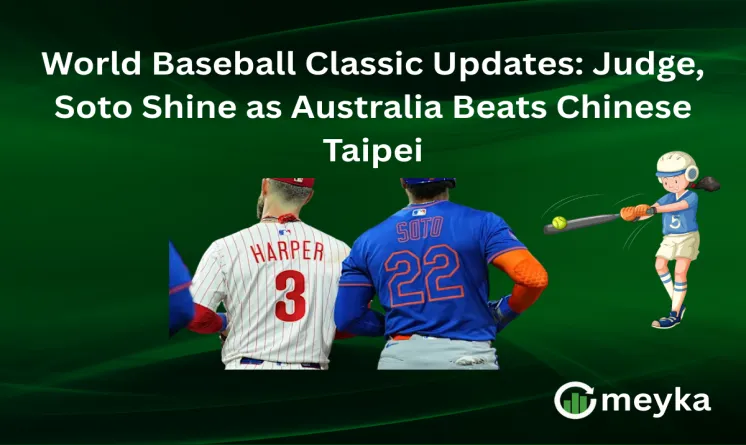World Baseball Classic Updates: Judge, Soto Shine as Australia Beats Chinese Taipei