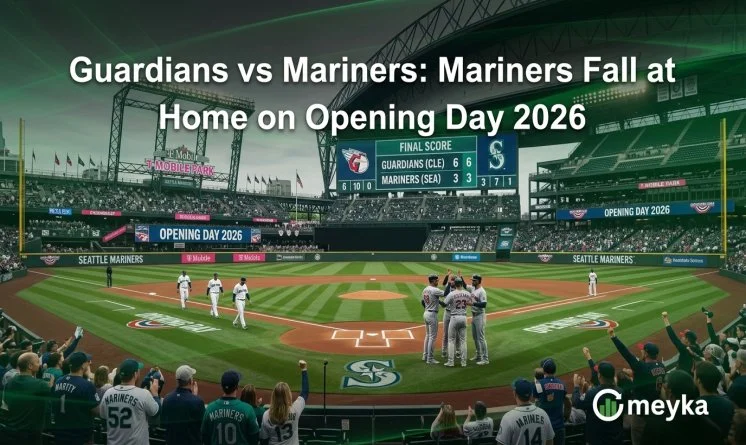 Guardians vs Mariners: Mariners Fall at Home on Opening Day 2026