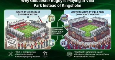 Why Gloucester Rugby Is Playing at Villa Park Instead of Kingsholm