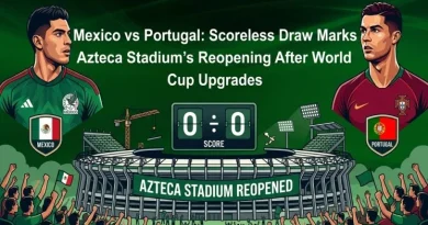 Mexico vs Portugal: Scoreless Draw Marks Azteca Stadium’s Reopening After World Cup Upgrades