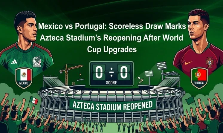 Mexico vs Portugal: Scoreless Draw Marks Azteca Stadium’s Reopening After World Cup Upgrades