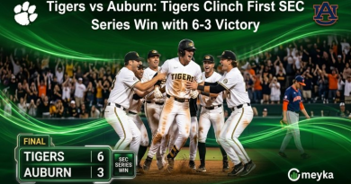 Tigers vs Auburn: Tigers Clinch First SEC Series Win with 6-3 Victory