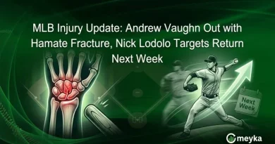 MLB Injury Update: Andrew Vaughn Out with Hamate Fracture, Nick Lodolo Targets Return Next Week