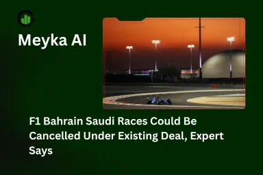F1 Bahrain Saudi Races Could Be Cancelled Under Existing Deal, Expert Says
