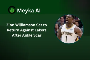 Zion Williamson Set to Return Against Lakers After Ankle Scare