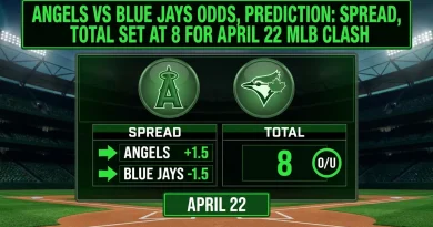 Angels vs Blue Jays Odds, Prediction: Spread, Total Set at 8 for April 22 MLB Clash