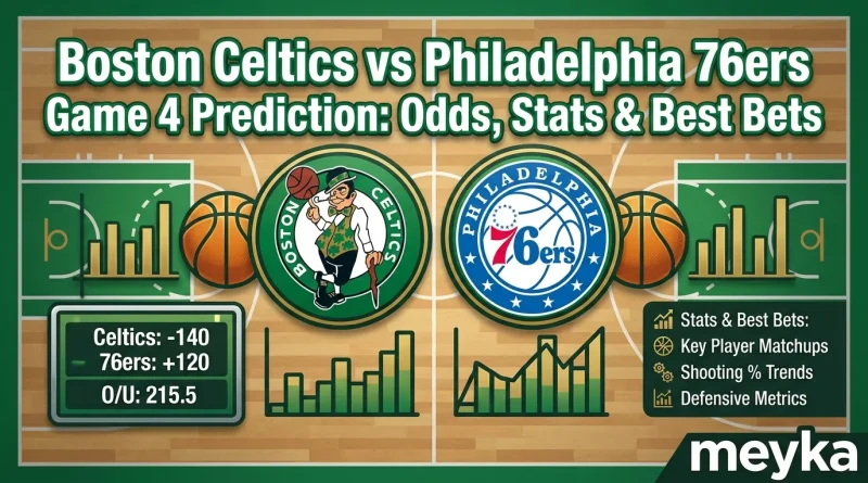 Boston Celtics vs Philadelphia 76ers Game 4 Prediction: Odds, Stats & Best Bets