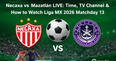 Necaxa vs Mazatlán LIVE: Time, TV Channel & How to Watch Liga MX 2026 Matchday 13