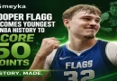 Cooper Flagg Becomes Youngest in NBA History to Score 50 Points
