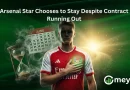 Arsenal Star Chooses to Stay Despite Contract Running Out