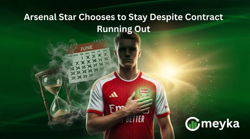 Arsenal Star Chooses to Stay Despite Contract Running Out