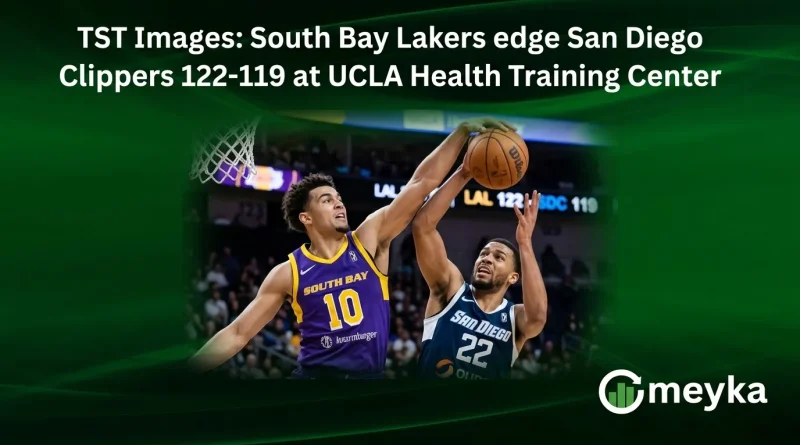 TST Images: South Bay Lakers edge San Diego Clippers 122-119 at UCLA Health Training Center